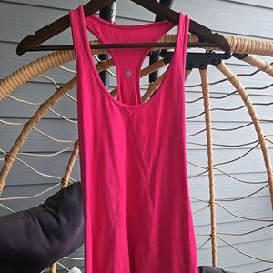 Lululemon Pink Tank Size Large